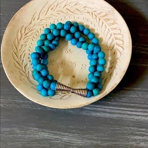Homemade stretch bracelet